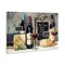 Stupell Industries Parisian Wine & Cheese Canvas Wall Art Design by Marilyn Hageman
